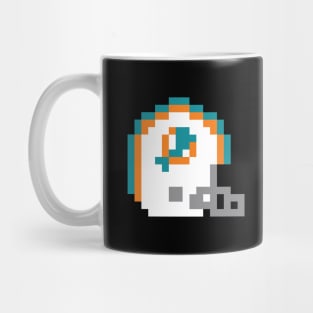 8 Bit Miami Dolphins Helmet Mug